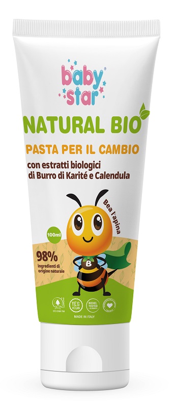 BABYSTAR PASTA CAMBIO PROTETTIVA NATURAL BIO 100 ML - Speedyfarma.it
