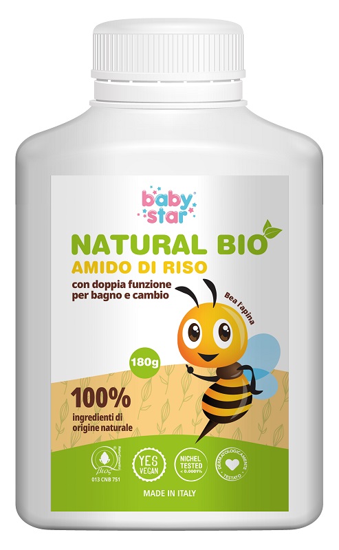BABYSTAR AMIDO DI RISO NATURAL BIO 180 G - Speedyfarma.it