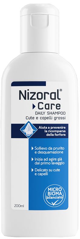 NIZORAL CARE DAILY SHAMPOO CUTE & CAPELLI GRASSI 200 ML - Speedyfarma.it