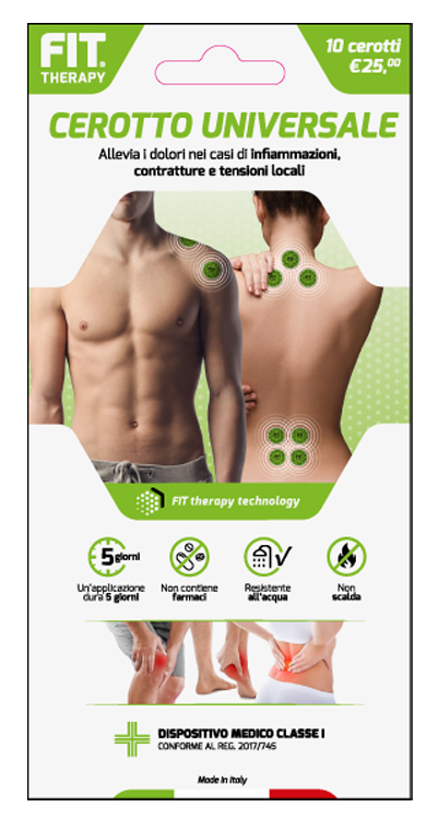 FIT THERAPY CEROTTO UNIVERSALE 10 PEZZI - Speedyfarma.it