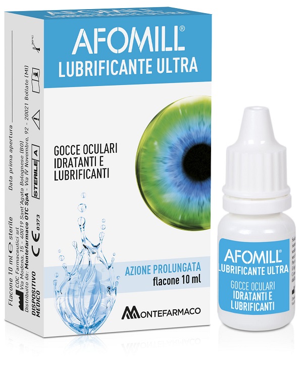 AFOMILL LUBRIFICANTE ULTRA GOCCE OCULARI 10 ML - Speedyfarma.it