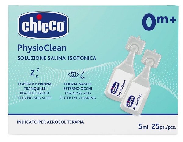 SOLUZIONE SALINA ISOTONICA PHYSIOCLEAN 25 PEZZI DA 5 ML - Speedyfarma.it