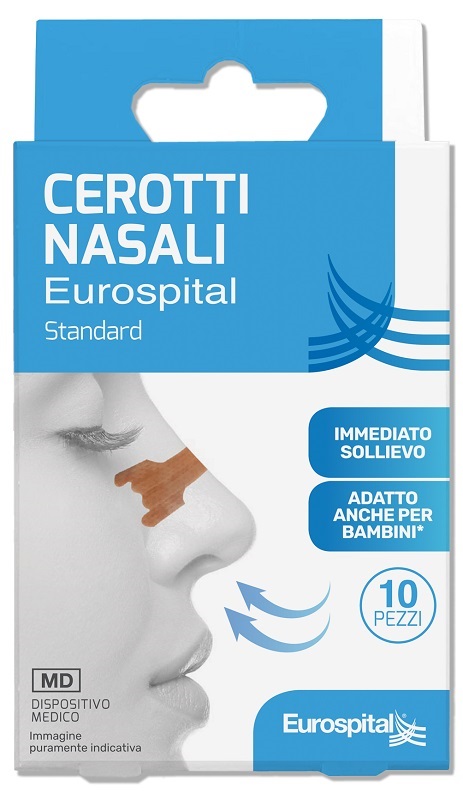 CEROTTI NASALI STANDARD 5,6X1,8CM 10 PEZZI - Speedyfarma.it