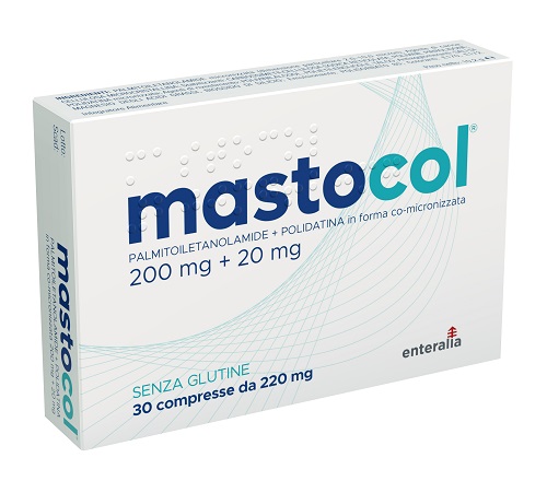 MASTOCOL 30 PALMITOILETANOLAMIDE 200 MG + POLIDATINA FORMA CO MICRONIZZATA 20 MG 30 COMPRESSE - Speedyfarma.it