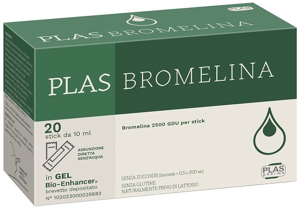 PLAS BROMELINA 20 STICK PACK - Speedyfarma.it