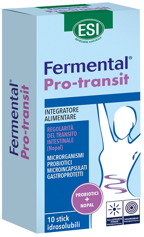 ESI FERMENTAL PRO TRANSIT 10 STICK IDROSOLUBILI - Speedyfarma.it