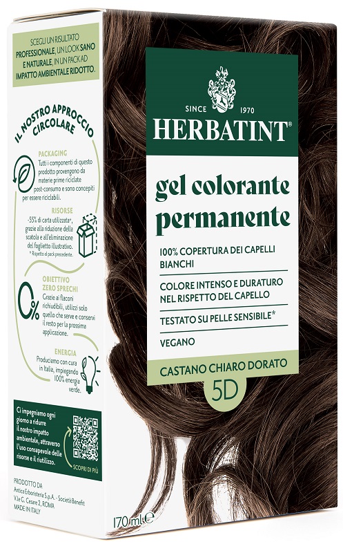 HERBATINT 5D CASTANO CHIARO DORATO 170 ML - Speedyfarma.it