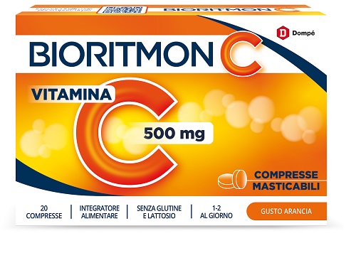 BIORITMON C 500MG VITAMINA C 20 COMPRESSE MASTICABILI - Speedyfarma.it