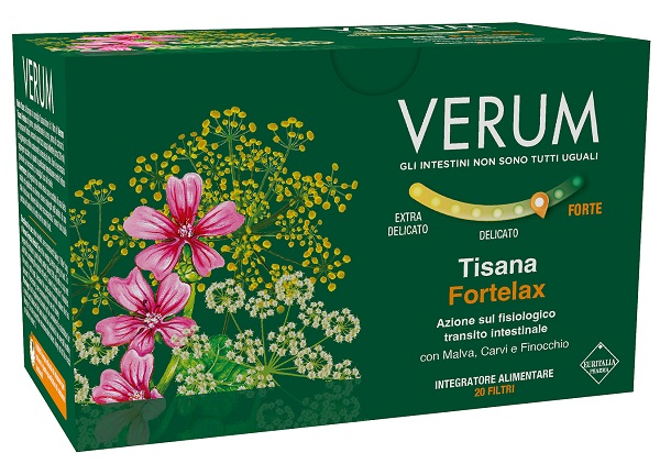 VERUM FORTELAX TISANA 20 FILTRI NEW - Speedyfarma.it