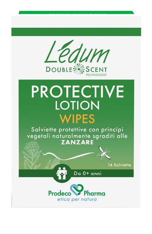 LEDUM DS PROTECTIVE LOTION WIPES 14 PEZZI - Speedyfarma.it